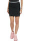 222 Banda Eygon High-waisted Midi Skirt Black