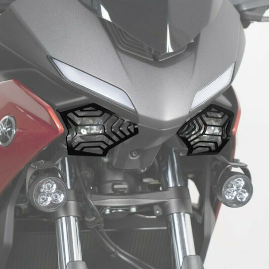 Barracuda Motorcycle Headlight Protector Yamaha Tracer 700 2020 Black