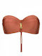 Rock Club Strapless Bikini BP-2153 Orange BP2153.bronze