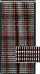 Sidirela Plastic Door Curtain Multicolour 140x230cm E-0295