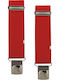 Victoria Suspenders Monochrome Red