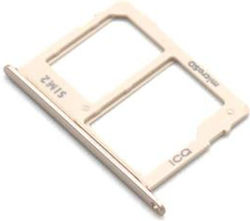 Samsung Sim Card Slot Gold Galaxy A6+ 2018