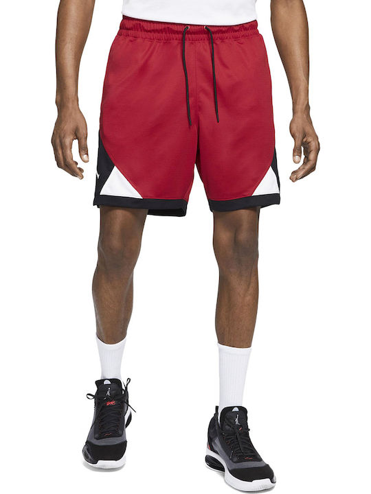 Air Diamond Αθλητική Ανδρική Βερμούδα Dri-Fit Κόκκινη