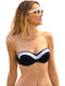 Luna Strapless Bikini Aphrodite 91953 with Detachable Straps Black