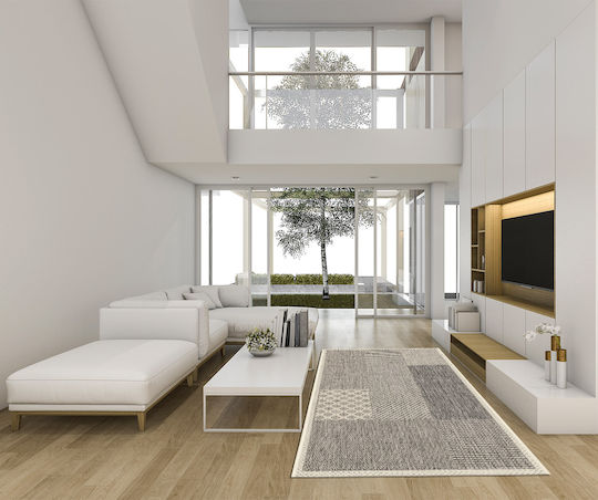 Newplan Ethnik 4526D Teppich Rechteckig Sommer Korbweide Grey / Ecru