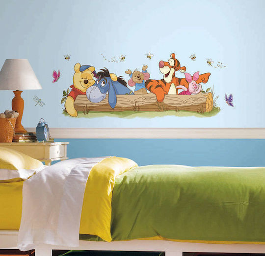 RoomMates Decor Παιδικό Διακοσμητικό Αυτοκόλλητο Τοίχου Winnie the Pooh 10τμχ