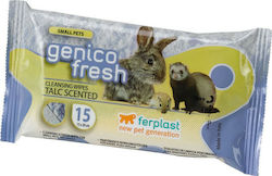 Ferplast Genico Fresh Feuchte Reinigungstücher für Nagetiere 15 Stück