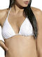 Blu4u Triangle Bikini Top White