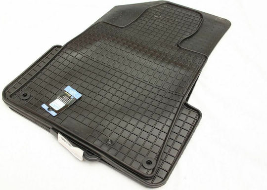 Petex Set of Front and Rear Mats 4pcs for Peugeot 508 2011+ Black