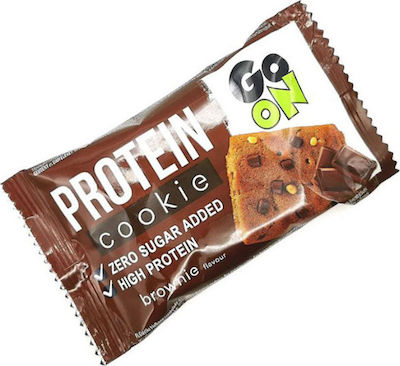 Go On Nutrition Biscuiți Proteine Cu chipsuri Brownie Fără Zahăr 1buc 50gr