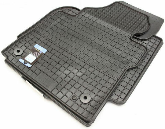 Petex Set of Front and Rear Mats 4pcs for Volkswagen Touran 2003-2014 Black