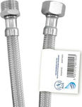 SPIRAL INOX CONNECTION 30cm B/T 8KNACKS WITH CONNECTIVE BALL & RACKOR OF MALE ALCOHALCO