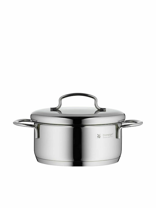 WMF Shallow Stainless Steel Pot 0.9lt / 14cm