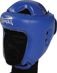 Olympus Sport Startec Adult Open Face Boxing Headgear Leather Blue