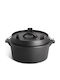 Napoleon Dutch Oven Tiefer Topf aus Gusseisen 6Es / 28cm
