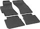 Rigum Set of Front and Rear Mats 4pcs for Subaru Impreza 2008-2013 Black