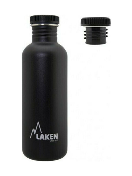 Laken Sticla de apa Oțel inoxidabil 1000ml Negru
