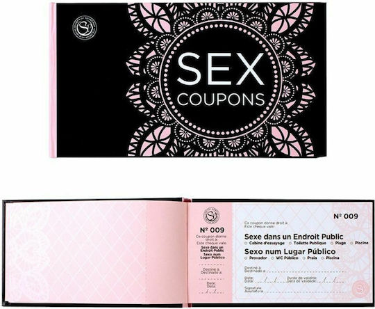 Secretplay Sex Coupons Sensual Exchange Vouchers Sexy Δώρο 6220Y