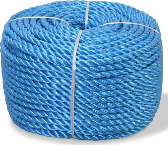 vidaXL Rope Twisted 8mm BlueBlue