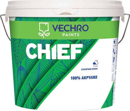 Vechro Chief Plastic Acrilyc Paint for Exterior Use Ceramides 9lt