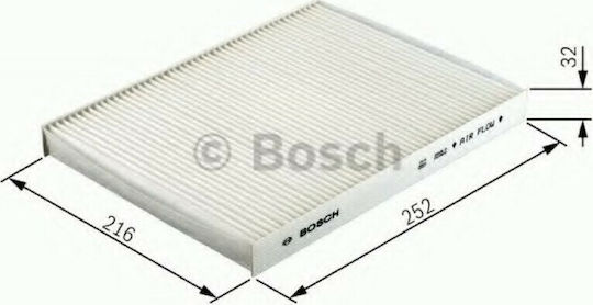 Bosch Φίλτρο Καμπίνας Skoda Fabia Audi/Seat/Skoda/Vw