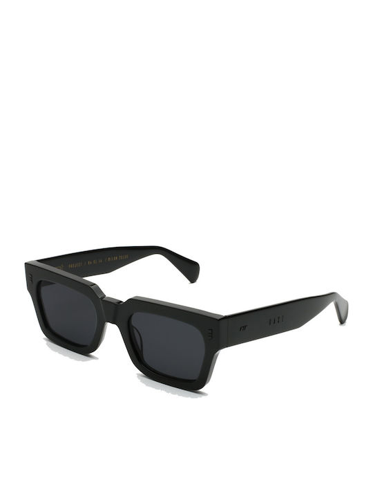 Gast Gotha Sunglasses with Black Plastic Frame and Black Lens GT01