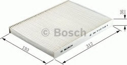 Bosch Φилтър за кабина Audi 100 / A6 Bosch Φилтър за кабина Audi 100 / A6