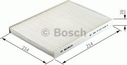 Bosch Φίλτρο Καμπίνας Aktivkohle Smart FürZwei Bosch Φίλτρο Καμπίνας Aktivkohle Smart FürZwei