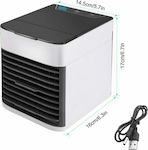 Hoomei Mini Φορητό Air Cooler Λευκό