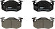 Ferodo Brake Pad Rear 4pcs for Citroen Saxo / Xsara / ZX Peugeot 106 / 205 / 206 / 306 / 309 Renault Clio