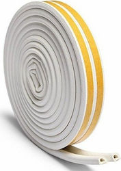 Mappy Τύπου Ρ Zugluftstopper Gummi Tür in Weiß Farbe 50mx18cm