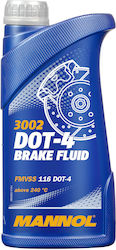 Mannol 3002 Dot 4 Υγρά Φρένων DOT 4 455ml