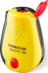 Staedtler Noris 511 120 Metallic Pencil Sharpener Barrel Yellow