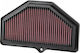 K&N Motorrad-Luftfilter Suzuki GSX-R 750 / GSX-R 600 GSXR 600 / 750 2004-2005