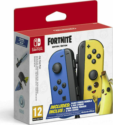 Nintendo Joy-Con Set Ασύρματο Gamepad για Switch Fortnite Edition