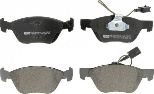 Ferodo Σετ Τακάκια Εμπρός 4τμχ για Alfa Romeo Alfa 145 / Alfa 146 / Alfa 147 / Alfa 155 / Alfa 156 / Spider Fiat Bravo / Marea / Multipla Lancia Delta / Lybra