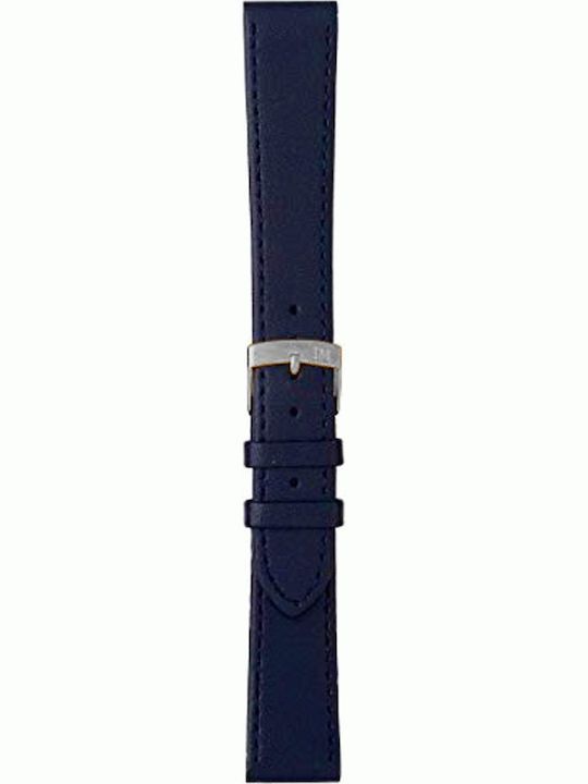 Morellato Sprint Leather Strap Navy Blue 20mm