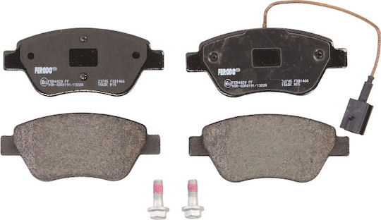 Ferodo Brake Pad Front 4pcs for Fiat Doblo / Fiorino / Grande Punto / Linea / Panda / Qubo / Stilo