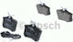 Bosch Brake Pad Rear 4pcs for Citroen Berlingo / C2 / C3 Peugeot 307 Volkswagen Lupo / Polo