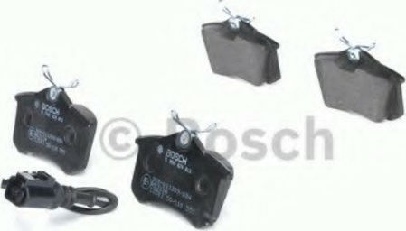 Bosch Brake Pad Rear 4pcs for Citroen Berlingo / C2 / C3 Peugeot 307 Volkswagen Lupo / Polo