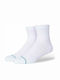 Stance Icon Quarter Crossfit Socks White 1 Pair