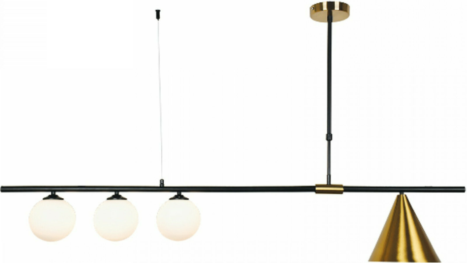 Inlight 6040 Μοντέρνο Κρεμαστό Φωτιστικό Πολύφωτο Ράγα με Ντουί G9 ...