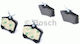 Bosch Brake Pad Rear 4pcs for Peugeot 405 Renault Clio / Espace Seat Cordoba / Ibiza Volkswagen Golf / Jetta / Passat / Polo / Scirocco