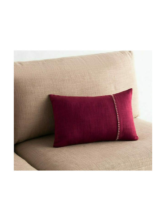 Gofis Home Διακοσμητική Μαξιλαροθήκη Chrome Red...