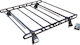 Hermes SGS1 Metallic Car Roof Rack for Honda CR-V 5D 2007-2011 (Set with Legs and Locks)