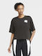 Essential Women's Crop T-shirt Black