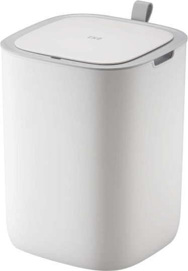 Eko Morandi Waste Bin Waste Plastic with Photocell White 12lt 1pcs
