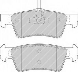 Ferodo Bremsbelag 4Stück für Porsche Cayenne Volkswagen Touareg