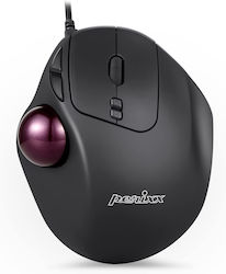 Perixx Perimice-517 Ergonomic Trackball Ενσύρματο Μαύρο Perixx Perimice-517 Ergonomic Trackball Ενσύρματο Μαύρο