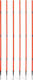 adidas Agility Poles Set Κοντάρια Σλάλομ 6τμχ σε Κόκκινο Χρώμα